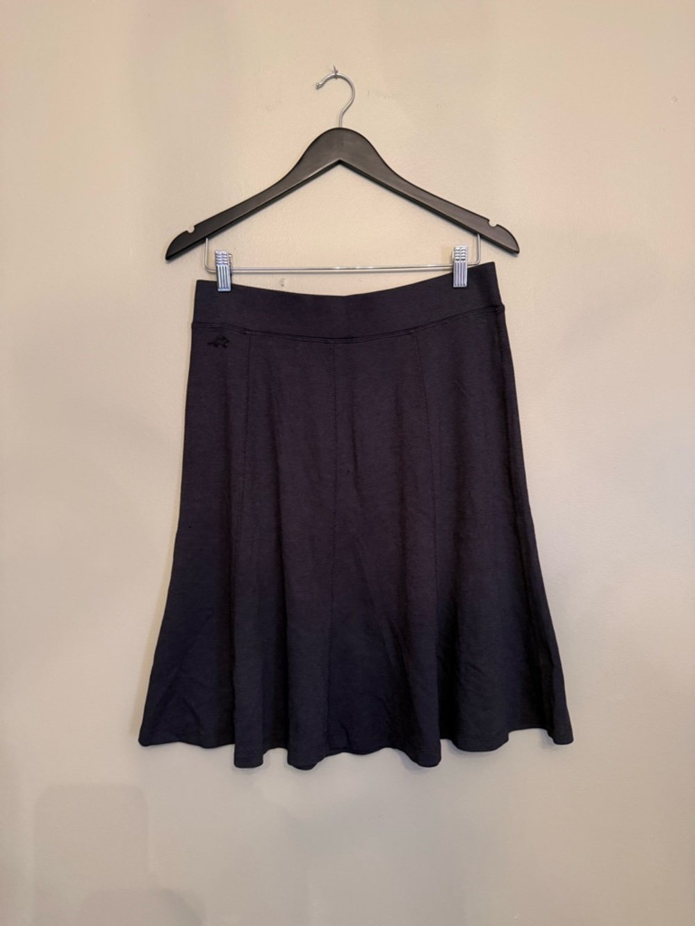 Horny Toad (Toad&Co) Flexcel A-Line Skirt Charcoal Grey Tencel Blend - Size M